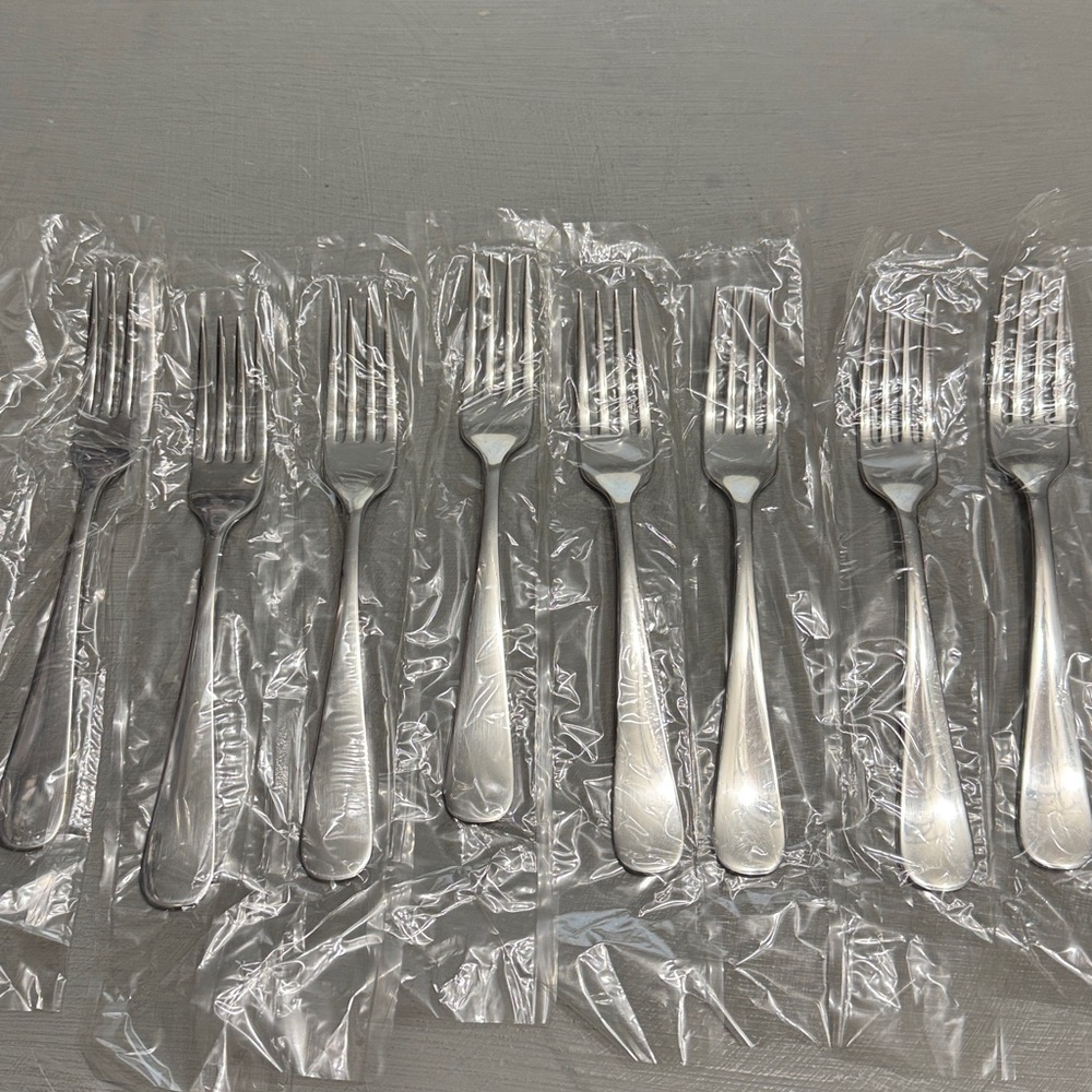 Vintage American Airlines Stainless Steel Onieda Fork Set